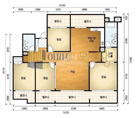 전북 전주덕진구 호성동1가 진흥더블파크2닩비 206동 11층 매매 매물번호 21471 사진 2
