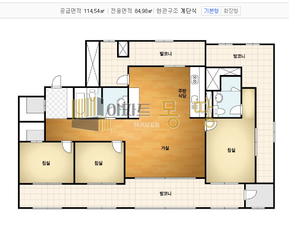 전북 전주덕진구 송천동2가 전주에코시티KCC스위첸 1304동12층C 매매 매물번호 21715 사진 2