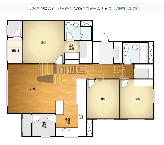 전북 전주덕진구 송천동2가 전주에코시티데시앙(14BL) 1406동고층B 매매 매물번호 21738 사진 2
