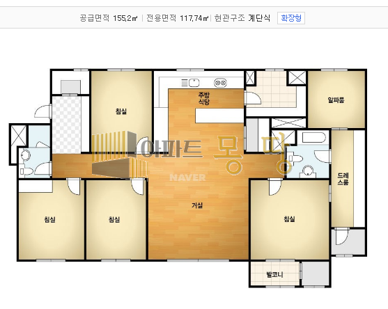 전북 전주덕진구 송천동2가 에코시티더샵3차 1104동4층A 매매 매물번호 21779 사진 2