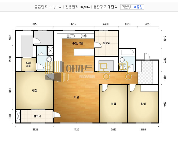 전북 전주덕진구 송천동2가 에코시티자이 103동3층 매매 매물번호 21824 사진 3