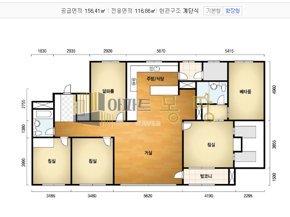 전북 전주덕진구 송천동2가 에코시티자이 109동19층 매매 매물번호 21829 사진 3