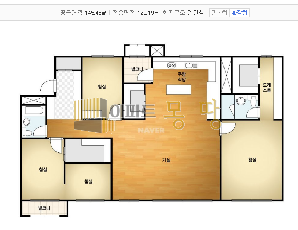 전북 전주덕진구 송천동2가 전주3차에코시티휴먼빌 203동15층 매매 매물번호 21848 사진 3