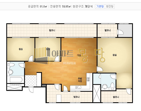 전북 전주덕진구 송천동2가 에코시티데시앙5블럭 501동10층 매매 매물번호 21881 사진 2