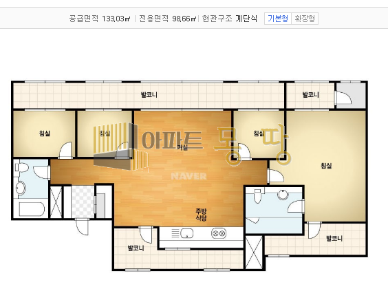 전북 전주덕진구 송천동2가 에코시티데시앙5블럭 506동26층 매매 매물번호 21897 사진 2