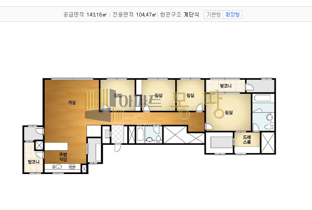 전북 전주덕진구 송천동2가 에코시티데시앙5블럭 504동29층 매매 매물번호 21901 사진 3