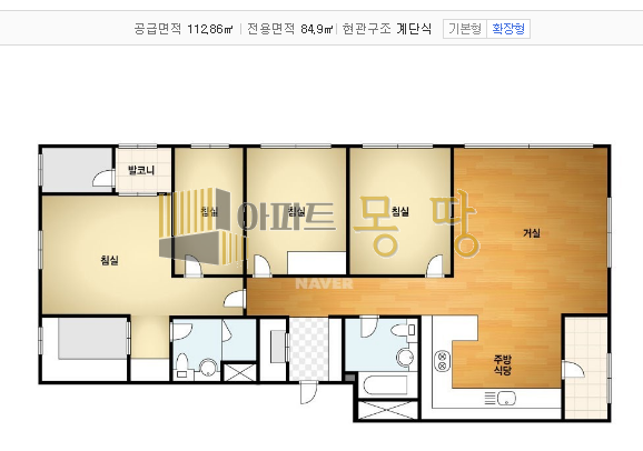 전북 전주덕진구 송천동2가 에코시티데시앙(4BL) 406동10층C 매매 매물번호 21906 사진 3