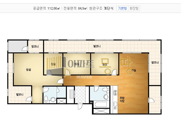 전북 전주덕진구 송천동2가 에코시티데시앙(4BL) 405동23층C 매매 매물번호 21907 사진 2