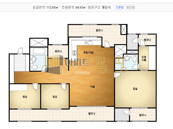 전북 전주덕진구 송천동2가 에코시티더샵(에코시티1BL) 103동12층A 매매 매물번호 21993 사진 2