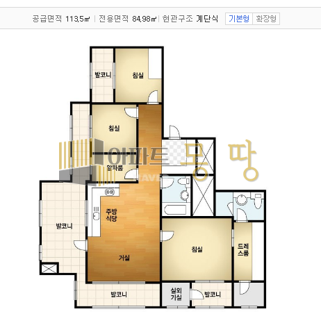 전북 전주덕진구 송천동2가 에코시티더샵(에코시티1BL) 108동13층F 매매 매물번호 22001 사진 2