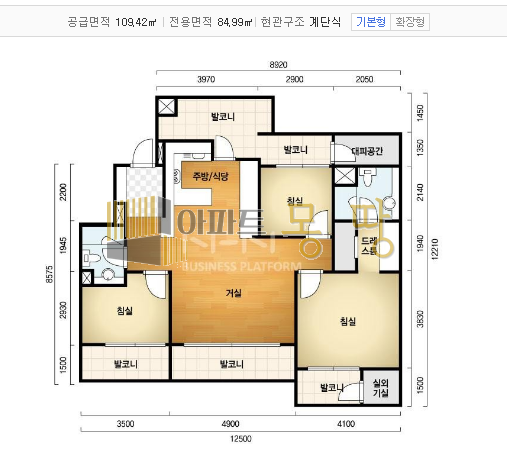 전북 전주덕진구 송천동2가 전주송천한라비발디1단지 104동5층A 매매 매물번호 22026 사진 2