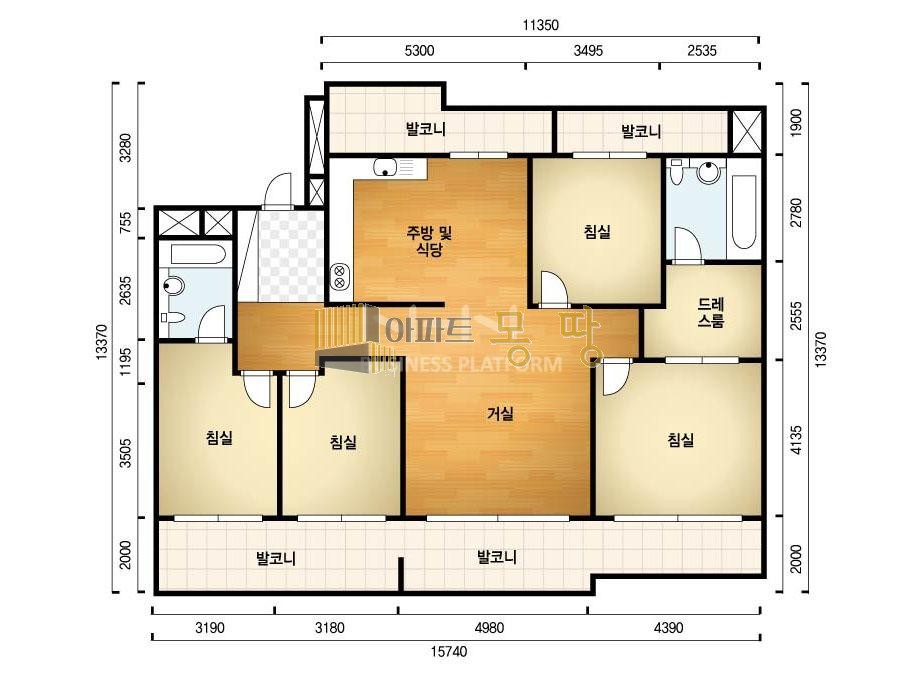 전북 전주완산구 서신동 서신동 서신이편한세상 102동 1층 A 매매 매물번호 22055 사진 3