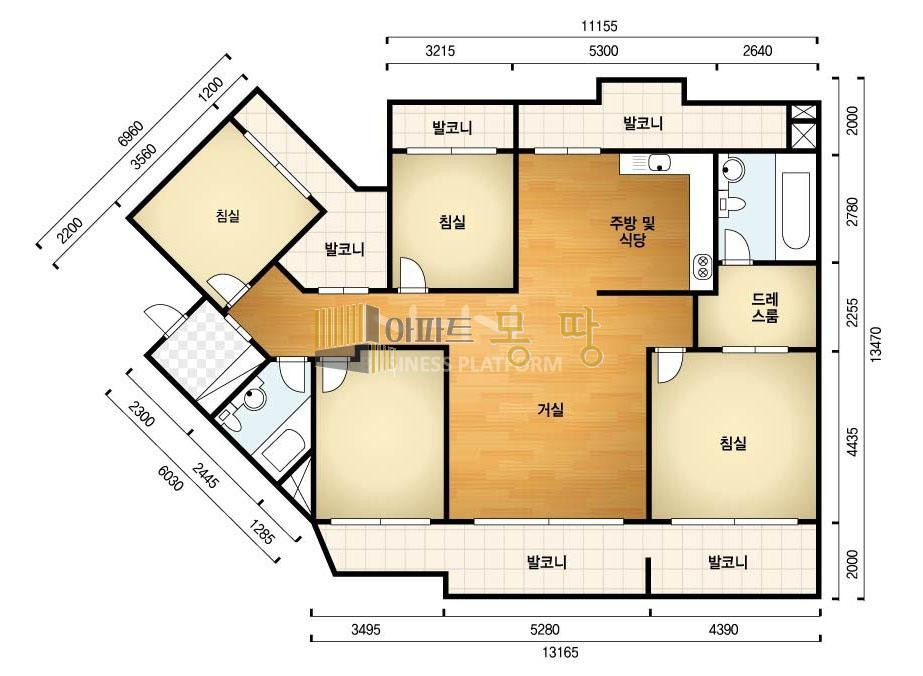 전북 전주완산구 서신동 서신동 서신이편한세상 109동 4층 B 매매 매물번호 22069 사진 3