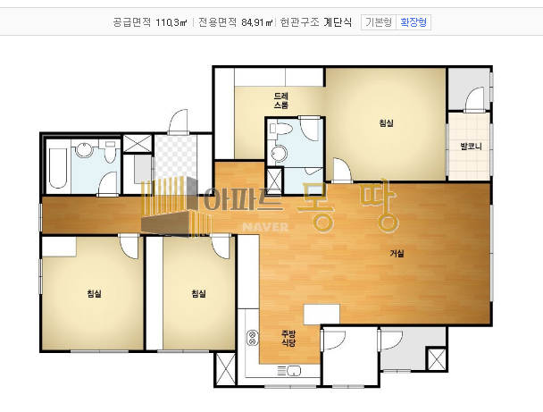 전북 전주덕진구 송천동1가 송천KCC스위첸 104동10층B 매매 매물번호 22286 사진 3