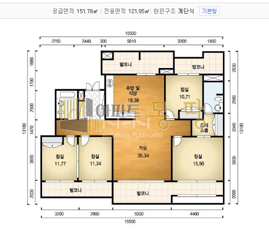 전북 전주덕진구 송천동1가 진흥더블파크 110동2층 매매 매물번호 22302 사진 2