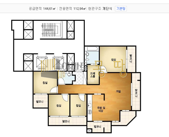 전북 전주덕진구 송천동1가 송천센트럴파크1단지 106동2층 매매 매물번호 22553 사진 2