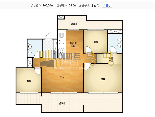 전북 전주덕진구 송천동1가 송천센트럴파크2단지 207동9층 매매 매물번호 22560 사진 2