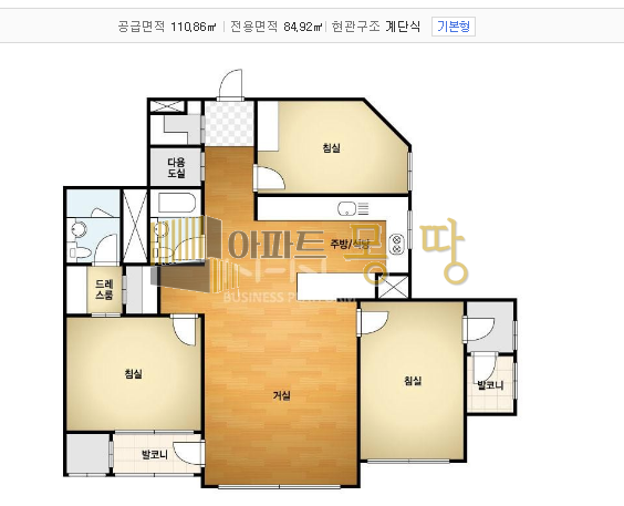 전북 전주덕진구 송천동1가 벽산e-리버파크 106동3층 B 매매 매물번호 22564 사진 2